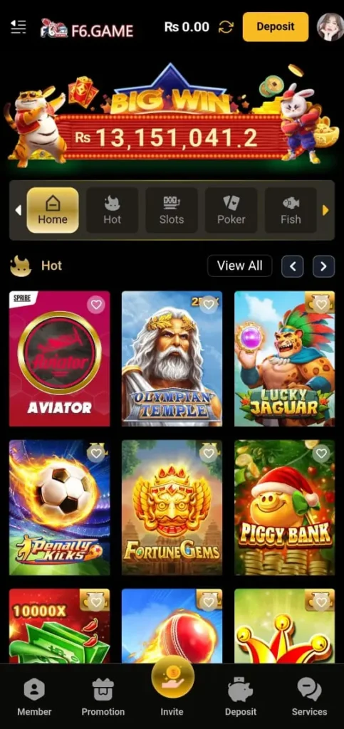 F6 Game  Play slots, poker, and earn real cash with fast withdrawals.